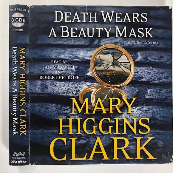 Mary Higgins Clark-Death Wears A Beauty Mask - 8 CD audio book set - Picture 3 of 6